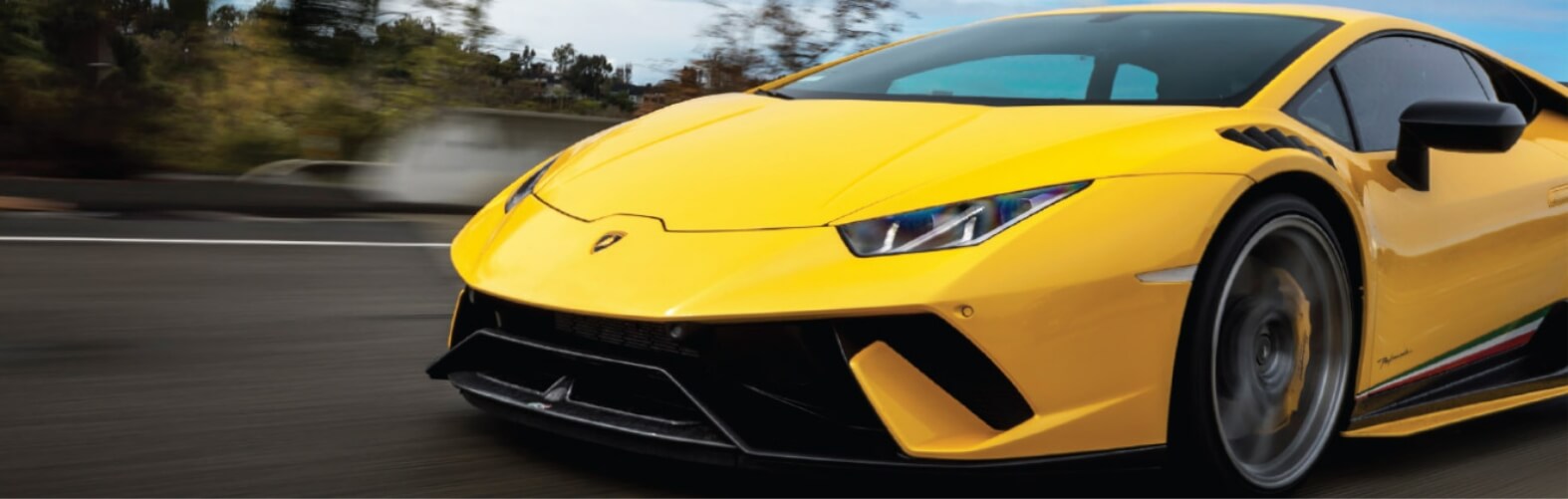 Lamborghini with XPEL ultimate fusion plus in gloss with ceramic paint protection film